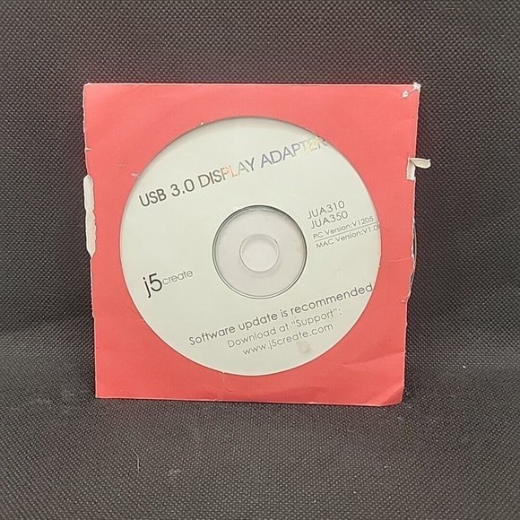 J5 Create USB 3.0 Display Adapter DISC Only - Picture 1 of 3
